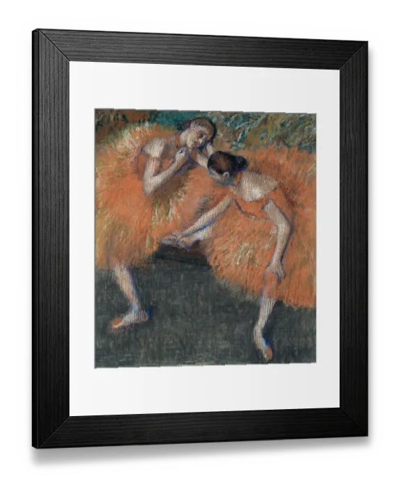 Framed Print : Two Dancers, c. 1898. Artist: Degas, Edgar (1834-1917) Framed Print : Two Dancers, c. 1898. Artist: Degas, Edgar (1834-1917)