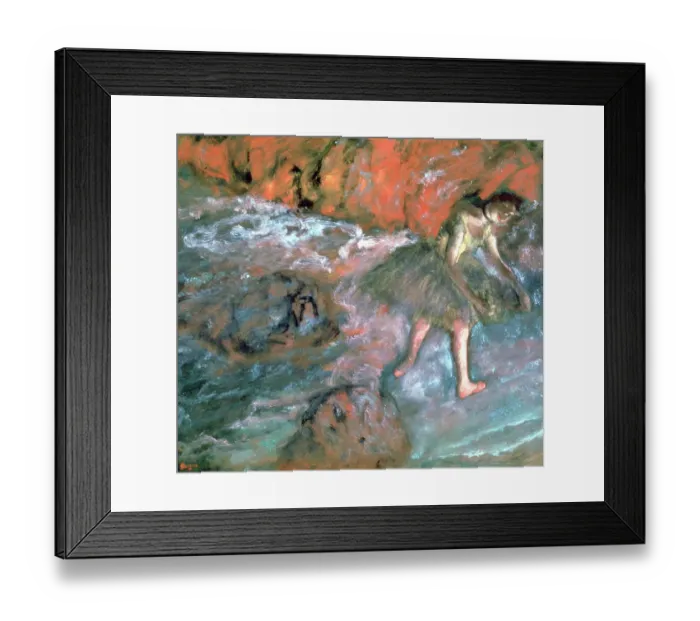 Framed Print : Russian Ballerina, 1880. Artist: Edgar Degas Framed Print : Russian Ballerina, 1880. Artist: Edgar Degas