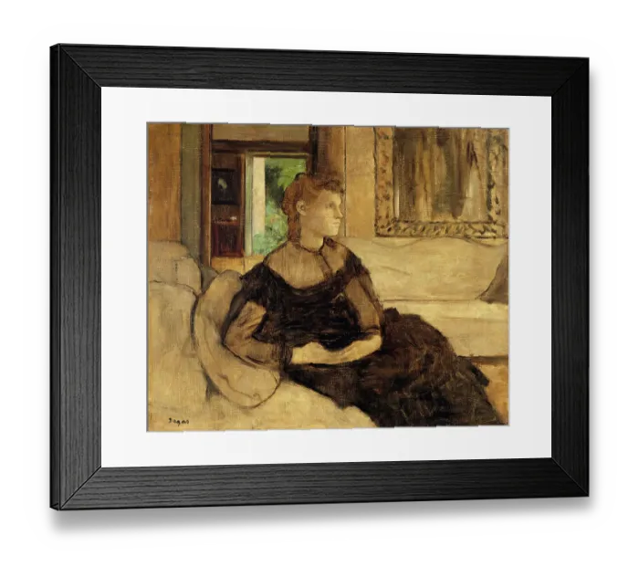 Framed Print : Madame Théodore Gobillard (Yves Morisot) Framed Print : Madame Théodore Gobillard (Yves Morisot)