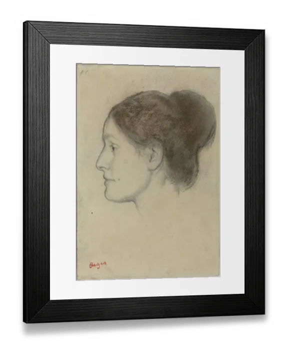 Framed Print : Hortense Valpinçon Framed Print : Hortense Valpinçon