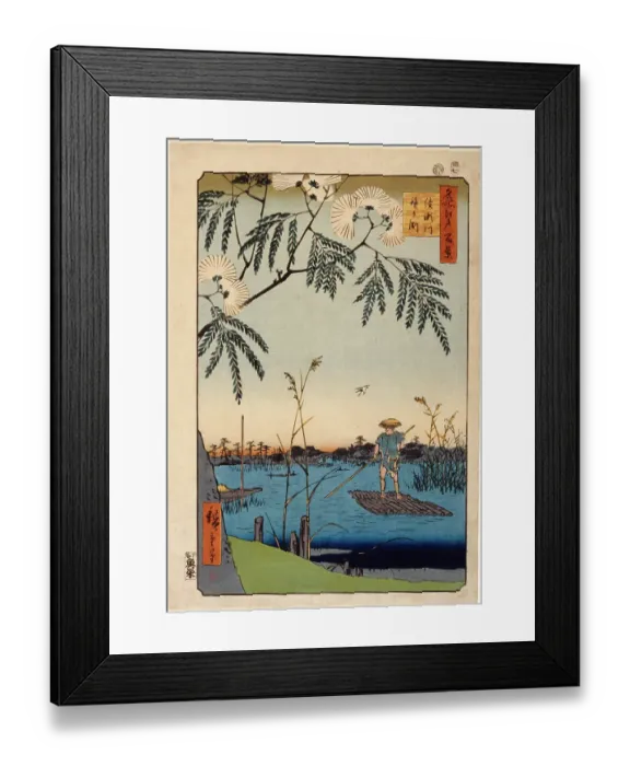 Framed Print : The Kanasugi Bridge in Shibaura Framed Print : The Kanasugi Bridge in Shibaura