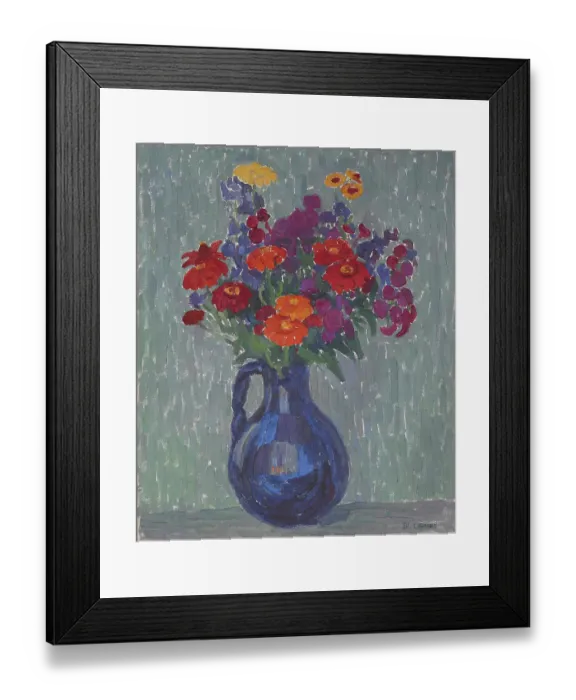 Framed Print : Flowers by French artist Blanche-Augustine Camus, date unknown Framed Print : Flowers by French artist Blanche-Augustine Camus, date unknown