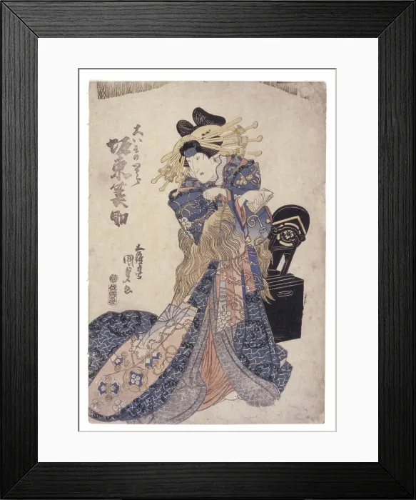 Framed Print : Untitled by an unknown Japanese artist, date unknown Framed Print : Untitled by an unknown Japanese artist, date unknown