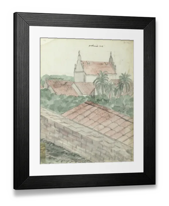 Framed Print : View Over Galle Framed Print : View Over Galle