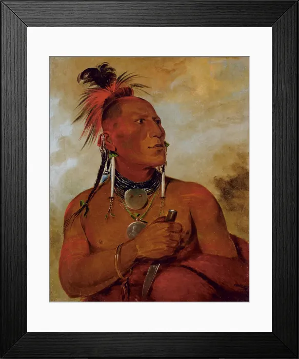 Framed Print : Meach-O-Shín-Gaw Framed Print : Meach-O-Shín-Gaw