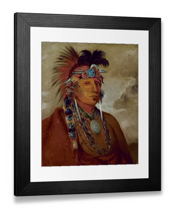 Framed Print : Shó-Me-Kós-See
