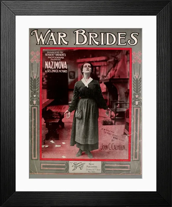 Framed Print : War Brides