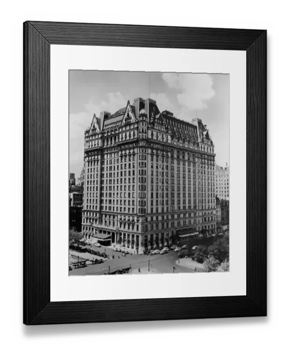 Framed Print : Plaza Hotel Framed Print : Plaza Hotel