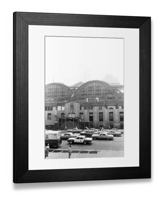 Framed Print : Penn Station, During The Demolition Framed Print : Penn Station, During The Demolition