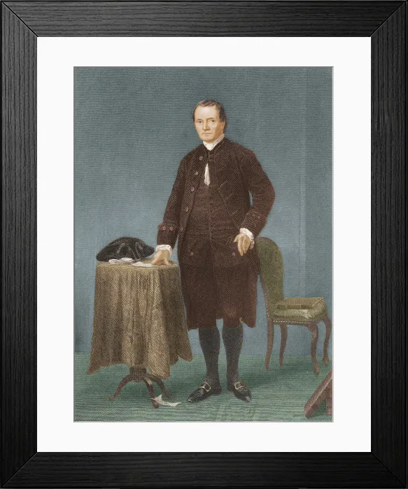 Framed Print : American Politician Roger Sherman Framed Print : American Politician Roger Sherman