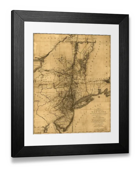 Framed Print : New York During The War Of Independence Framed Print : New York During The War Of Independence