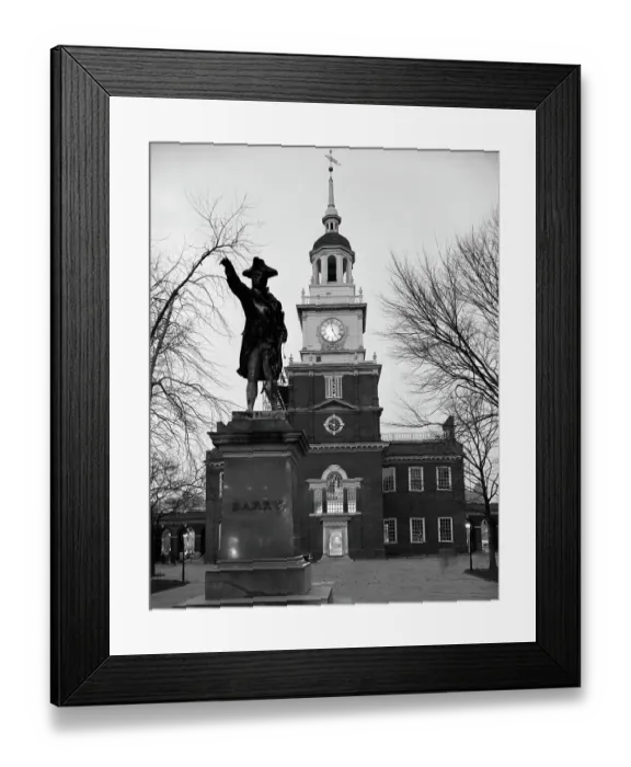 Framed Print : 1960s INDEPENDENCE HALL Framed Print : 1960s INDEPENDENCE HALL