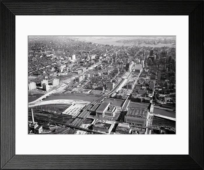 Framed Print : 1959 AERIAL VIEW Framed Print : 1959 AERIAL VIEW
