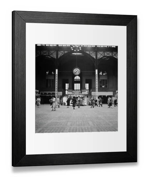 Framed Print : New York Penn Station Framed Print : New York Penn Station