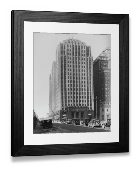 Framed Print : Pennsylvania Railroad Suburban Station Framed Print : Pennsylvania Railroad Suburban Station