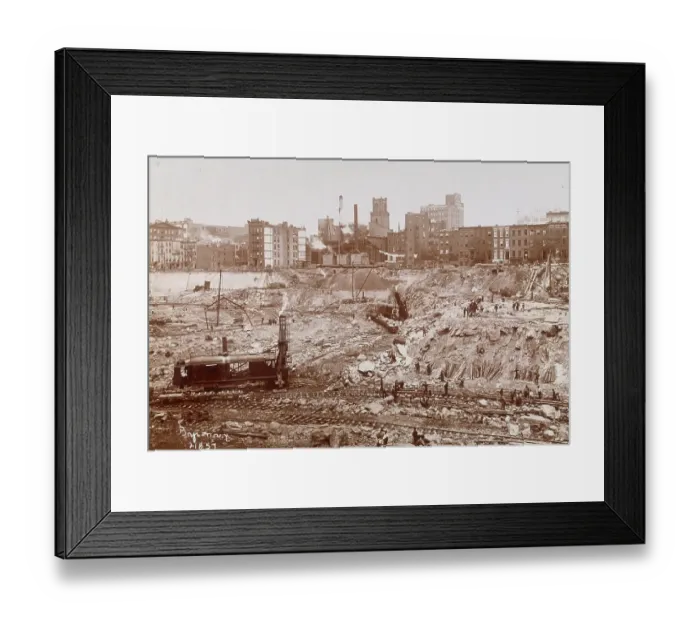 Framed Print : Penn Station