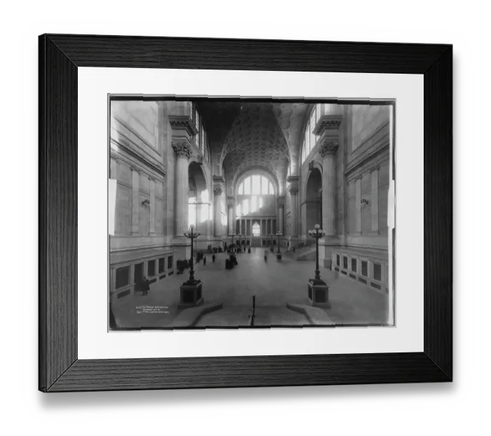 Framed Print : Penn Station IE Pennsylvania Station Framed Print : Penn Station IE Pennsylvania Station