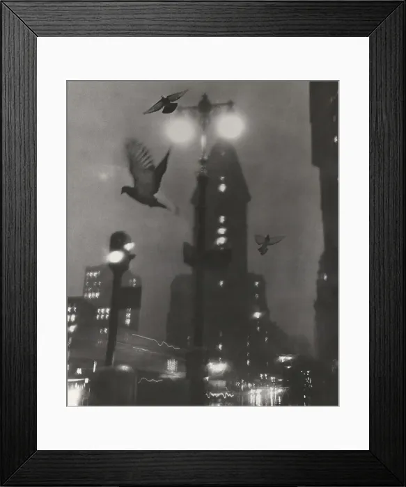 Framed Print : Distorted Image of the Flatiron Building in the 1950's Framed Print : Distorted Image of the Flatiron Building in the 1950's