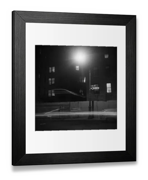 Framed Print : Love Lane At Night Framed Print : Love Lane At Night