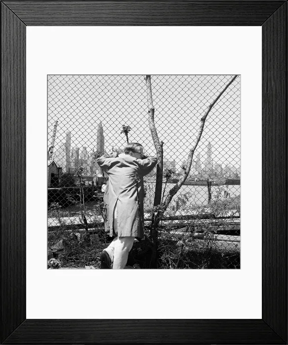 Framed Print : Truman Capote On The Waterfront Framed Print : Truman Capote On The Waterfront