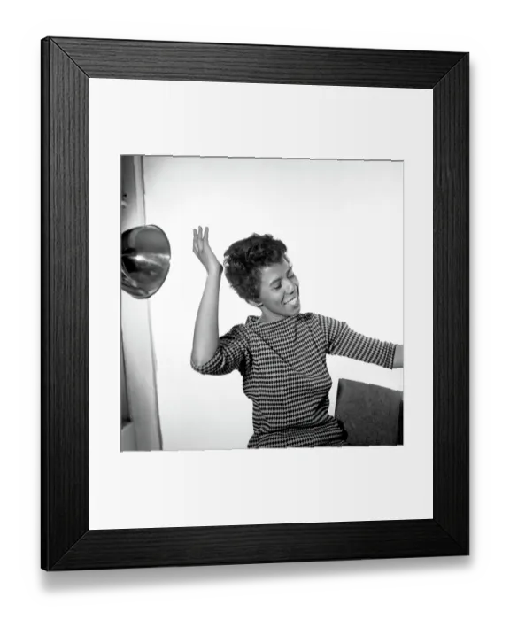 Framed Print : Lorraine Hansberry Portrait Session Framed Print : Lorraine Hansberry Portrait Session