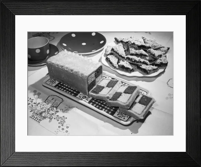 Framed Print : Battenberg Cake Framed Print : Battenberg Cake
