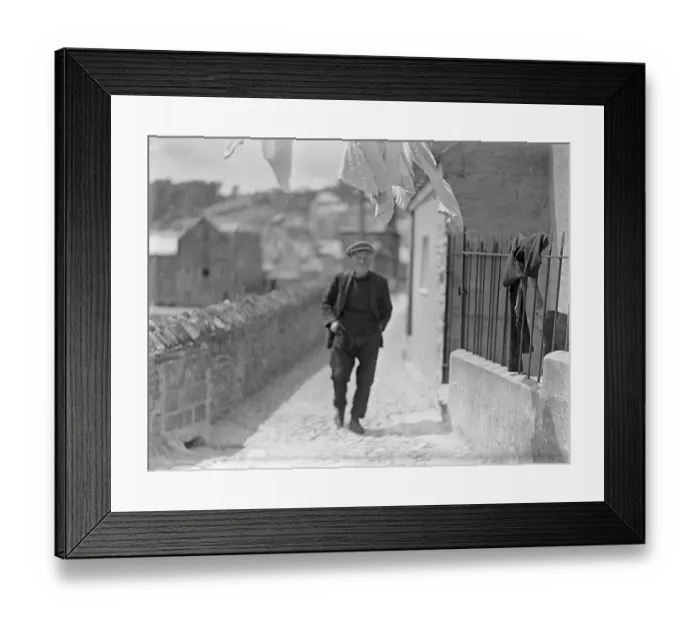 Framed Print : Cornish Village Framed Print : Cornish Village