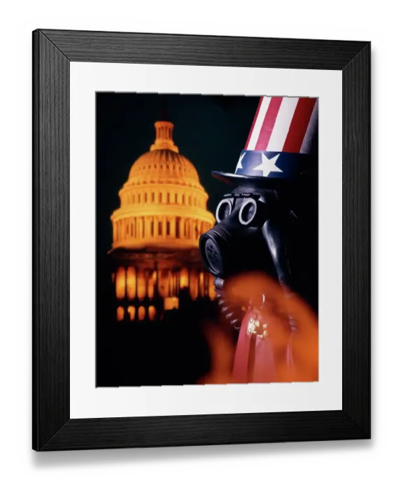Framed Print : 1960s 1970s UNCLE SAM Framed Print : 1960s 1970s UNCLE SAM