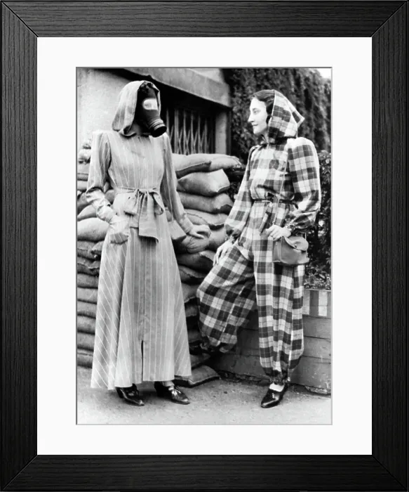Framed Print : The Latest In Wartime Fashion Framed Print : The Latest In Wartime Fashion