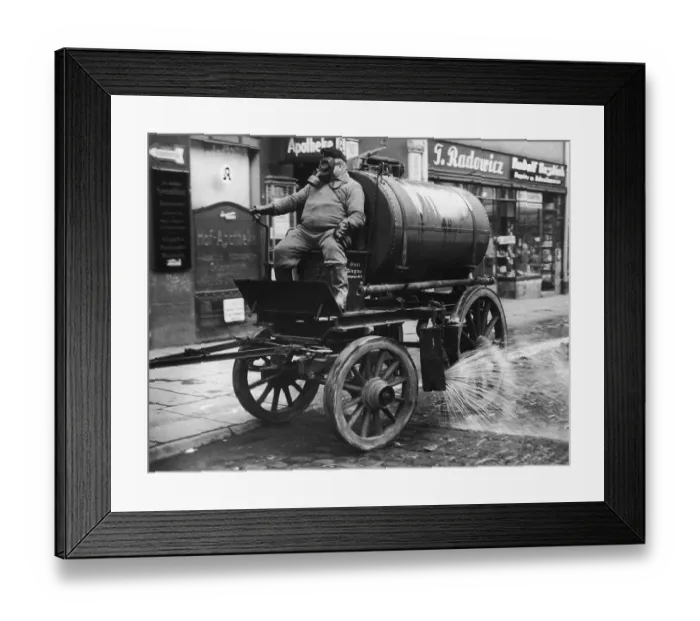 Framed Print : Decontamination Wagon