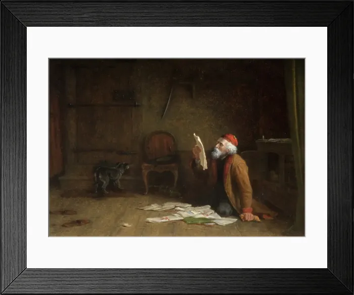 Framed Print : The Missing Deed Framed Print : The Missing Deed