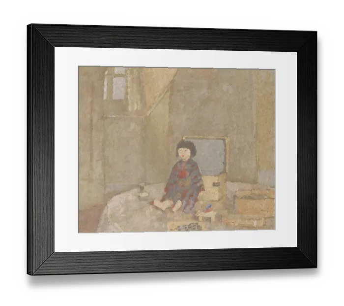 Framed Print : The Japanese Doll, 1896-1930