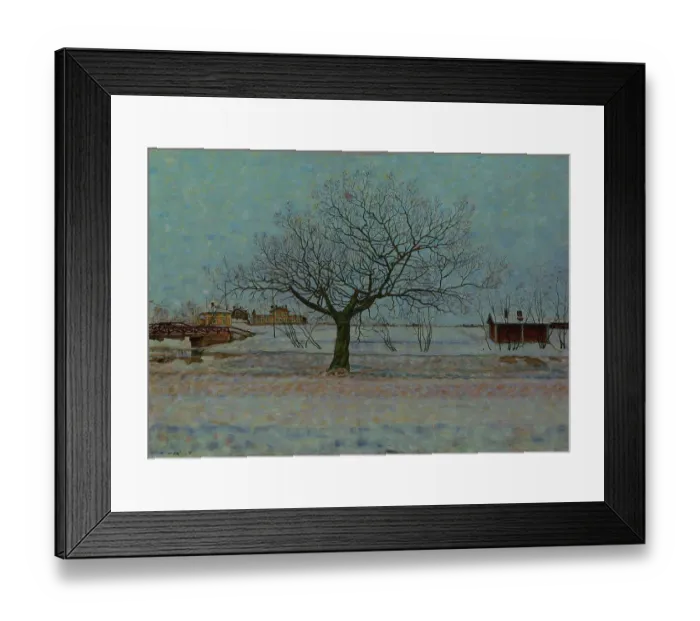 Framed Print : Sallow; The Weeping Willow Framed Print : Sallow; The Weeping Willow