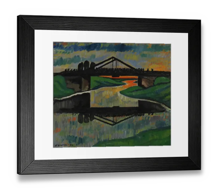 Framed Print : Dance On The Bridge Framed Print : Dance On The Bridge