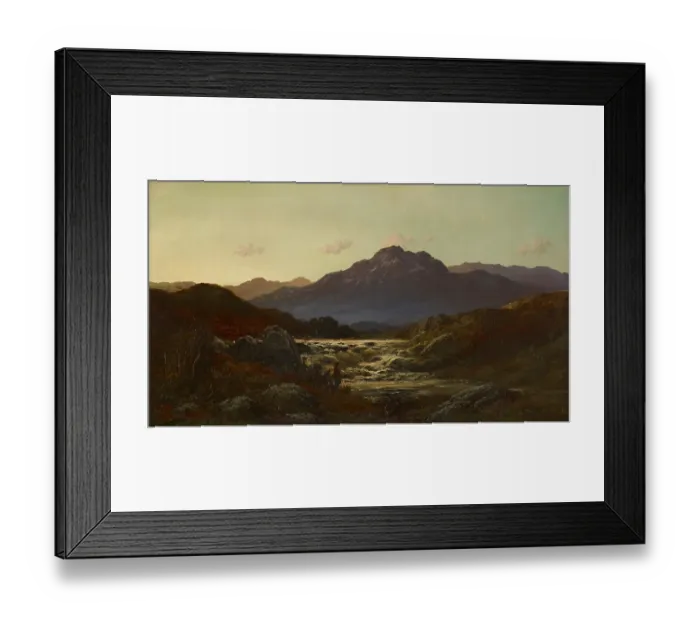 Framed Print : Torrent In The Highlands Framed Print : Torrent In The Highlands