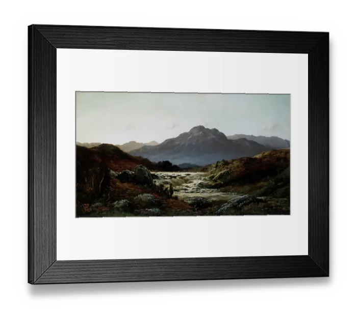 Framed Print : Torrent in the Highlands Framed Print : Torrent in the Highlands