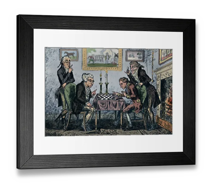 Framed Print : A Game Of Chess Framed Print : A Game Of Chess