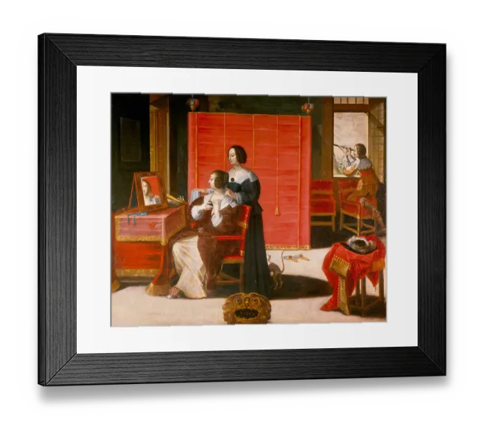 Framed Print : La vue, after 1635 Framed Print : La vue, after 1635