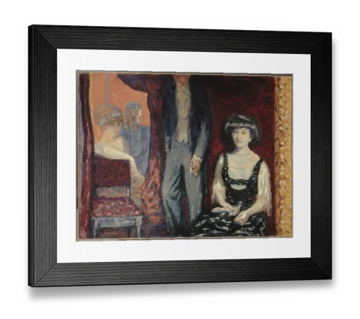 Framed Print : La Loge The Theatre Box Framed Print : La Loge The Theatre Box