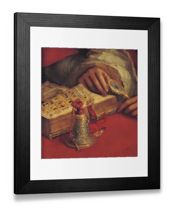 Framed Print : Portrait of Pope Leo X with Cardinals Giulio de Medici and Luigi de Rossi, by Raffaello Sanzio, 1518 - 1519, 16th Century, oil on panel, cm 154 x 119 Framed Print : Portrait of Pope Leo X with Cardinals Giulio de Medici and Luigi de Rossi, by Raffaello Sanzio, 1518 - 1519, 16th Century, oil on panel, cm 154 x 119