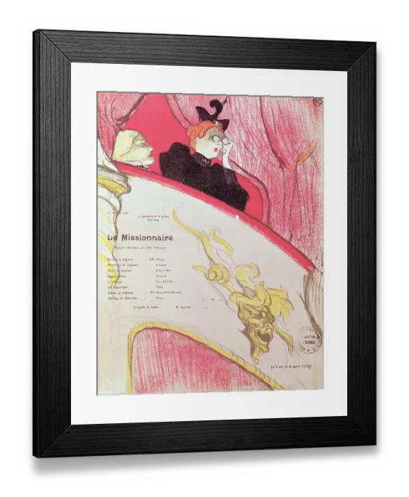 Framed Print : Bibliotheque de L'Arsenal, Paris, France