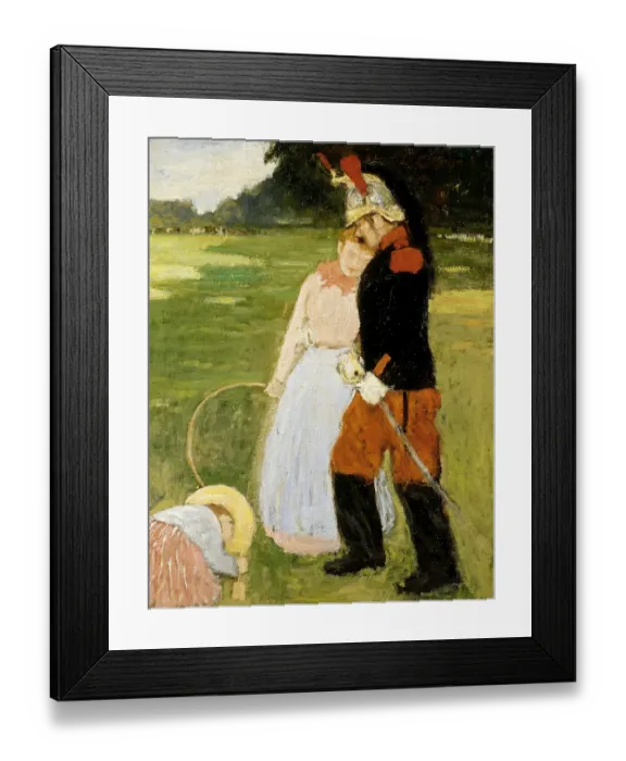 Framed Print : Sunday in the Bois de Boulogne. Artist: Evenepoel, Henri Jacques Edouard (1872-1899) Framed Print : Sunday in the Bois de Boulogne. Artist: Evenepoel, Henri Jacques Edouard (1872-1899)