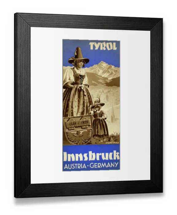 Framed Print : Tyrol, Innsbruck Framed Print : Tyrol, Innsbruck