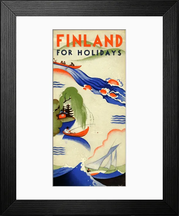 Framed Print : Finland for Holidays Framed Print : Finland for Holidays