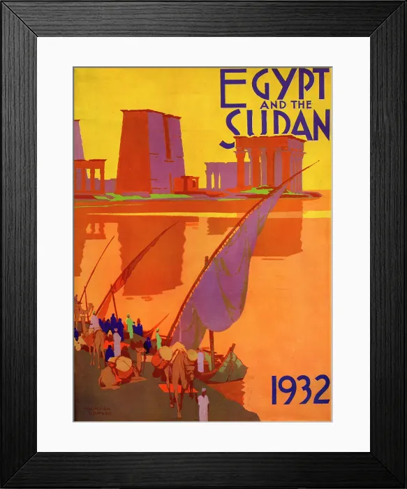 Framed Print : Egypt and the Sudan Framed Print : Egypt and the Sudan
