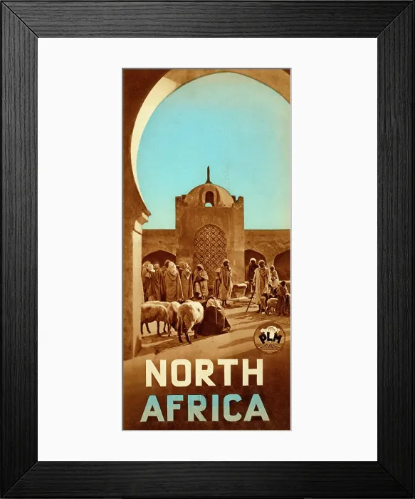 Framed Print : North Africa