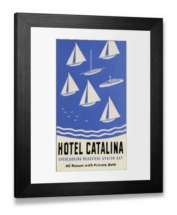 Framed Print : Hotel Catalina Framed Print : Hotel Catalina