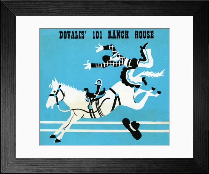Framed Print : Dovalis 101 Ranch House Framed Print : Dovalis 101 Ranch House