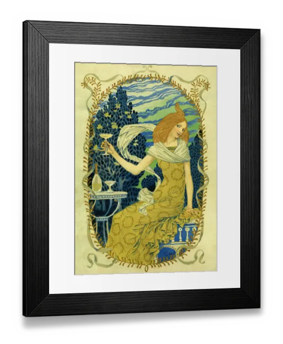 Framed Print : Pavillon Bleu Framed Print : Pavillon Bleu