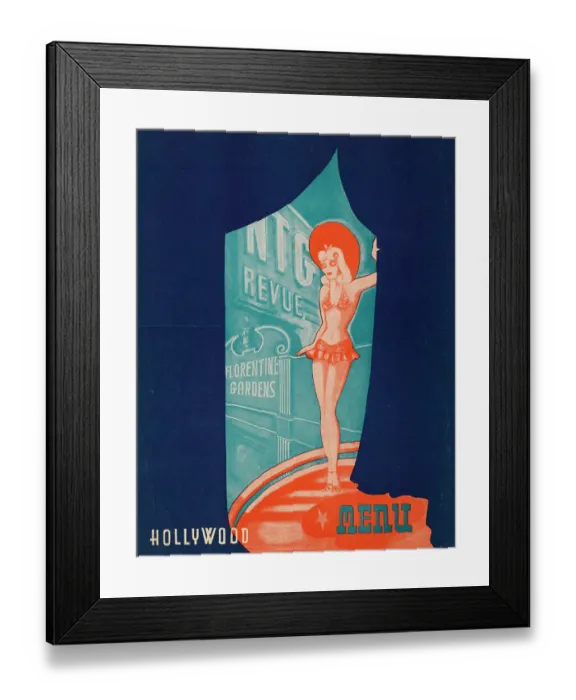 Framed Print : Florentine Gardens Framed Print : Florentine Gardens